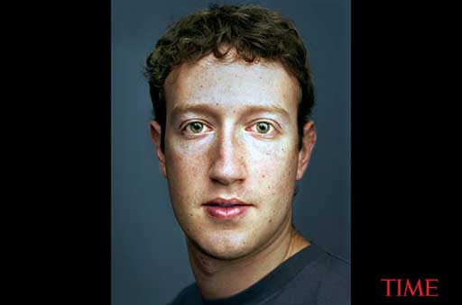 26-летний Марк Цукерберг Ficebook человек года 2010